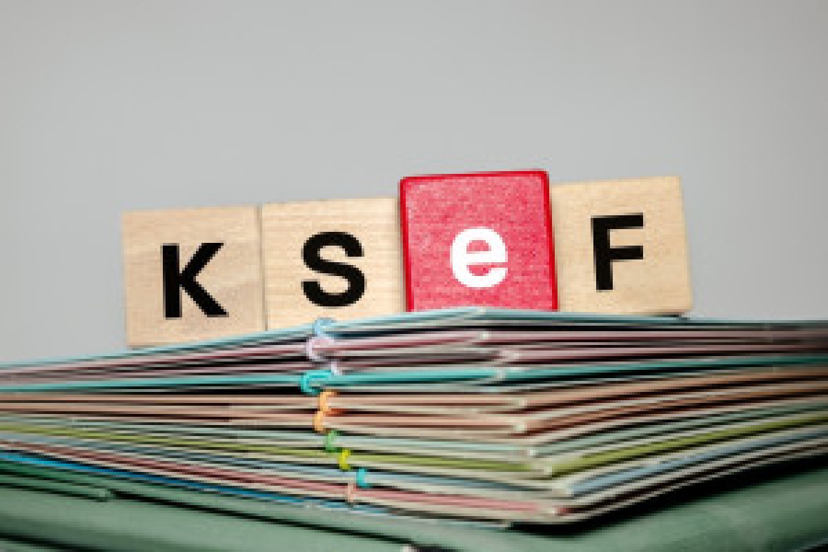 businessman laptop tax