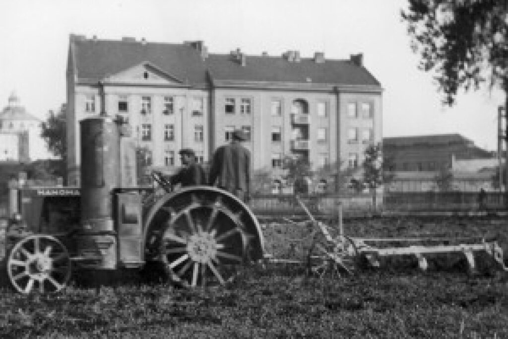 tractor wood gas prototype