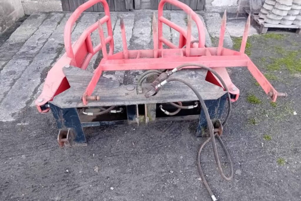 tractor bale grabber