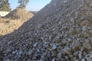 gravel pile