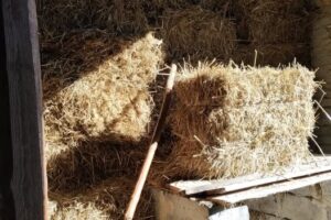 straw bales