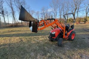 front loader tractor