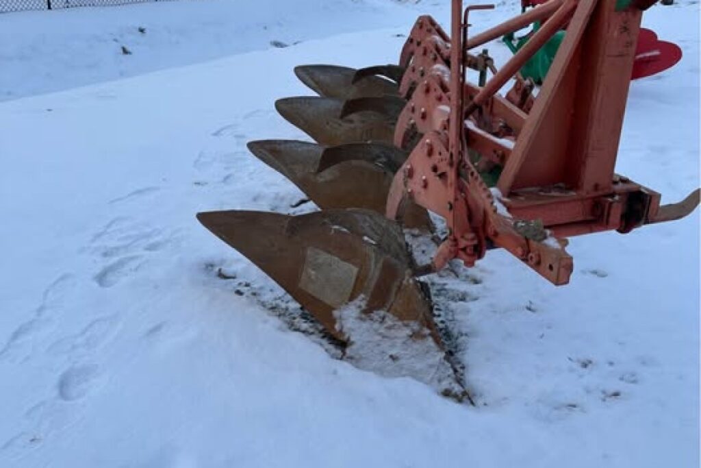 four furrow plough