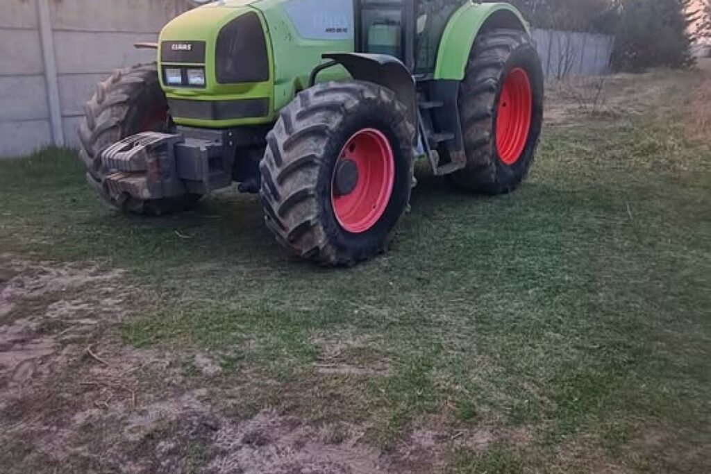 tractor front view