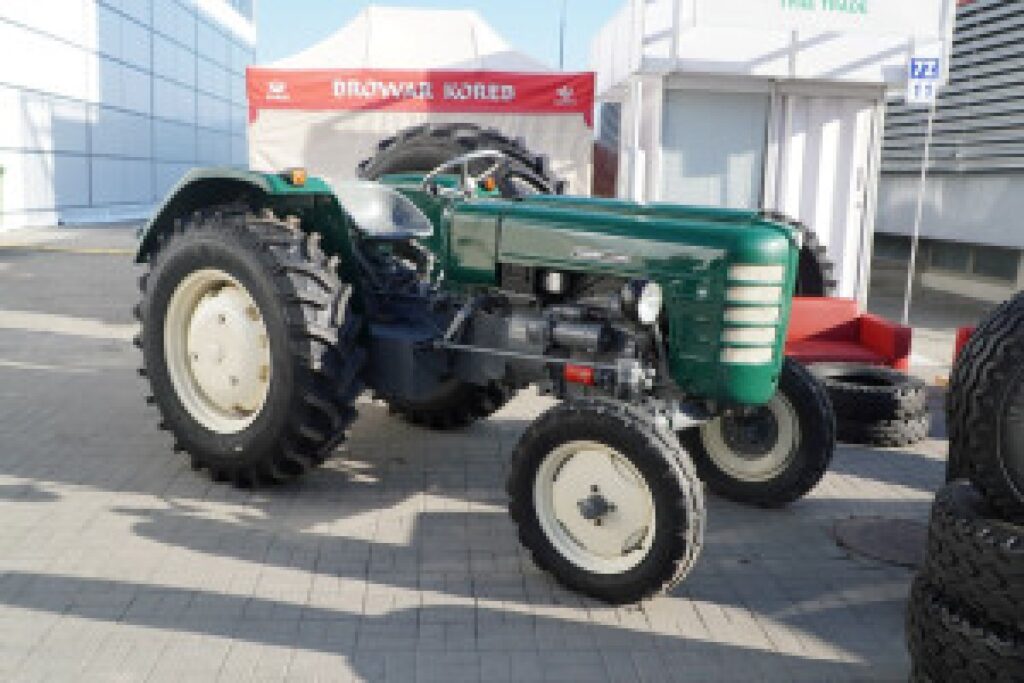 vintage tractor prototype