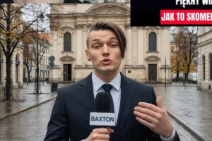 burning cross Warsaw