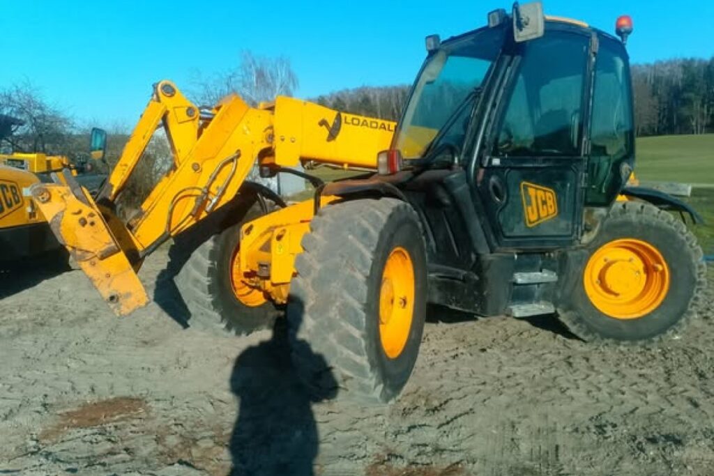 JCB backhoe loader