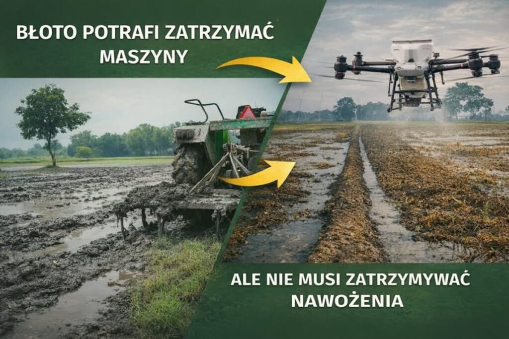 agricultural drone spraying