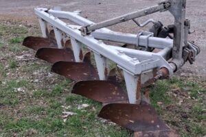 five furrow plough