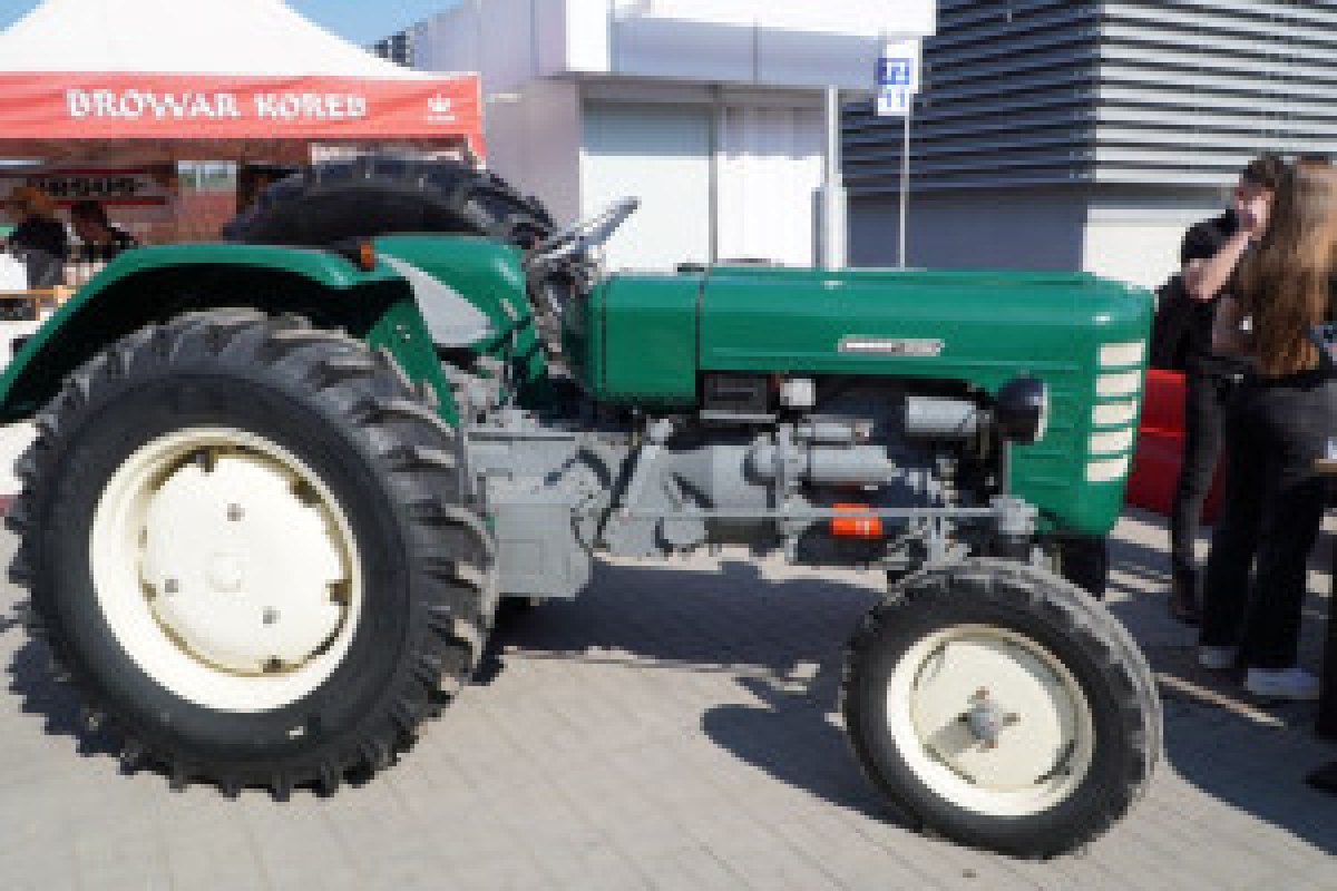 vintage Ursus tractor