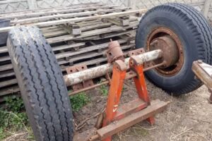 agricultural axle trailer