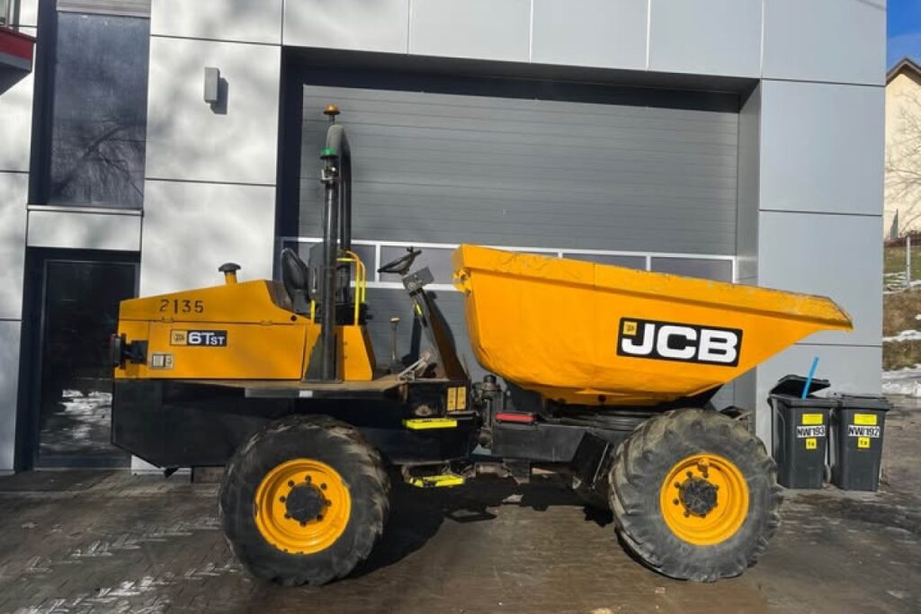 JCB dump truck