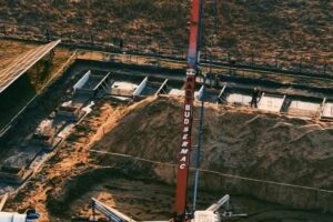 construction site foundation