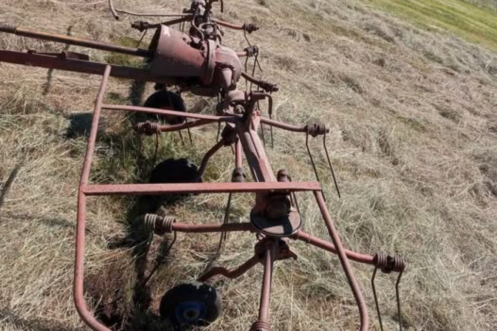 agricultural hay tedder