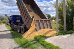 illegal waste dumping