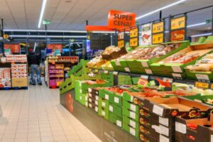 supermarket vegetables promotion