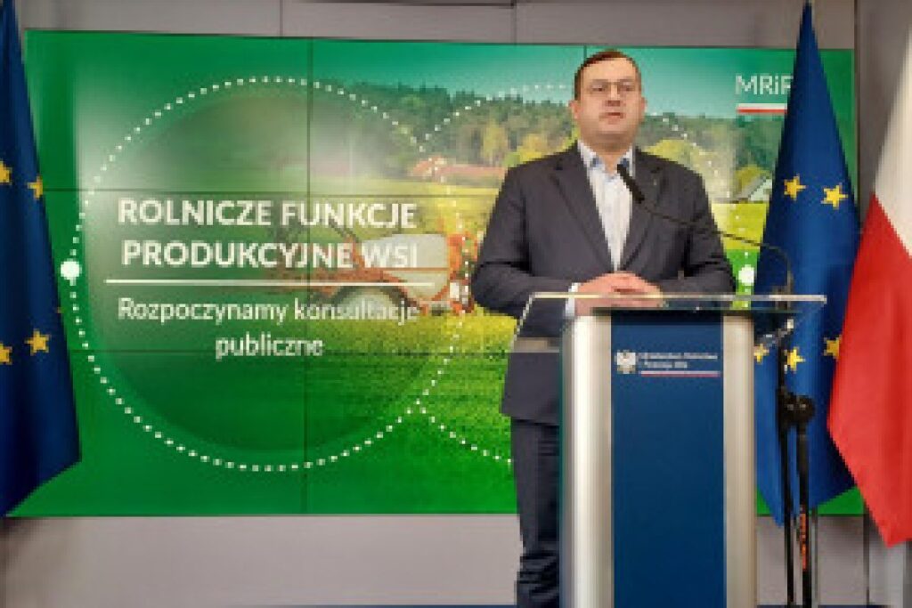 minister agriculture speaking