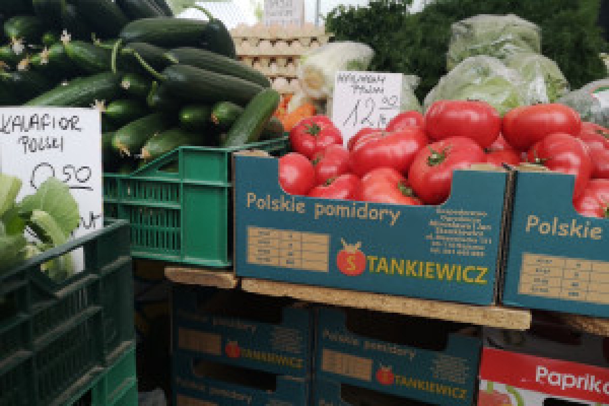 fresh vegetables market