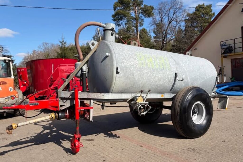 agricultural slurry tanker