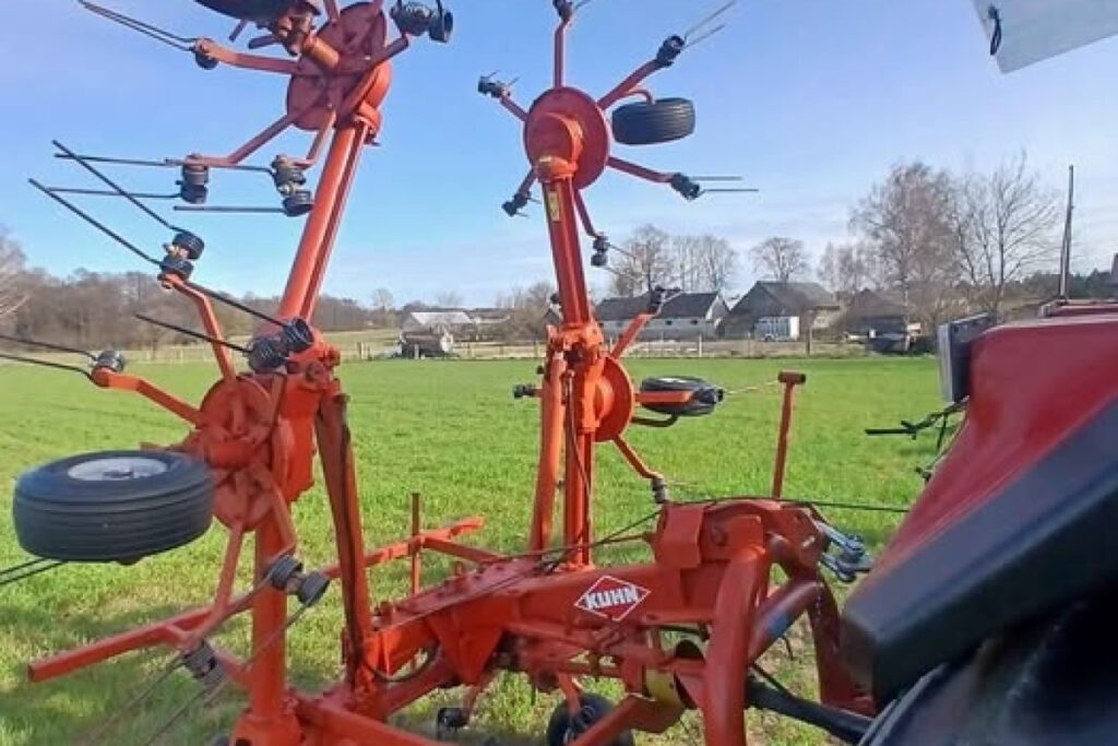 agricultural tedder