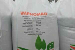 granulated fertilizer bag