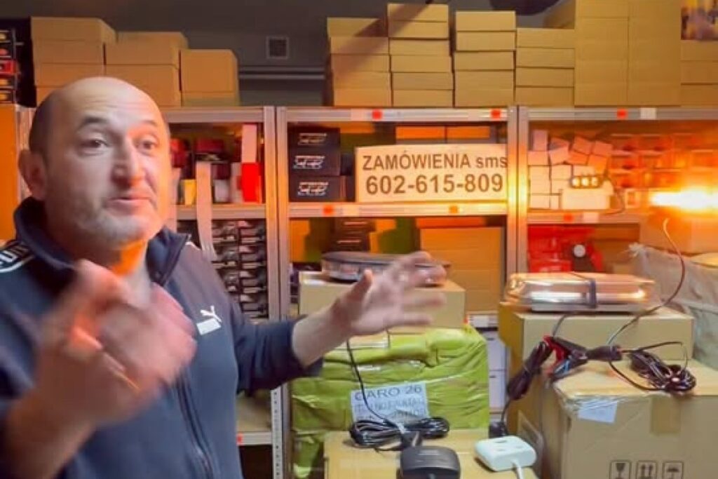 magnetic warning light