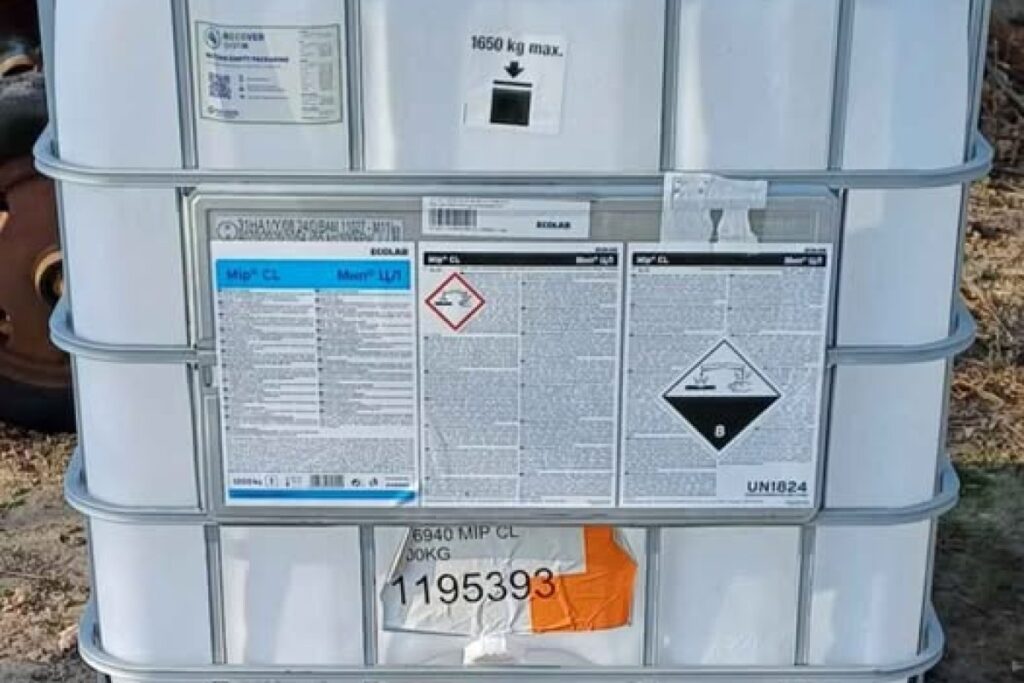 plastic container tank