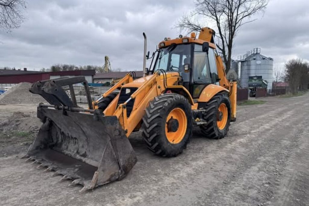JCB backhoe loader