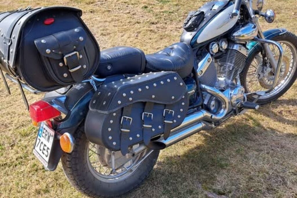 motorcycle side view