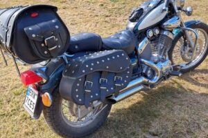 motorcycle side view