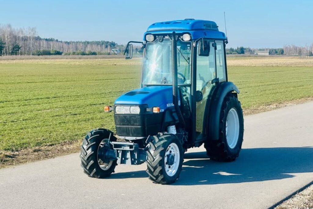 tractor front view