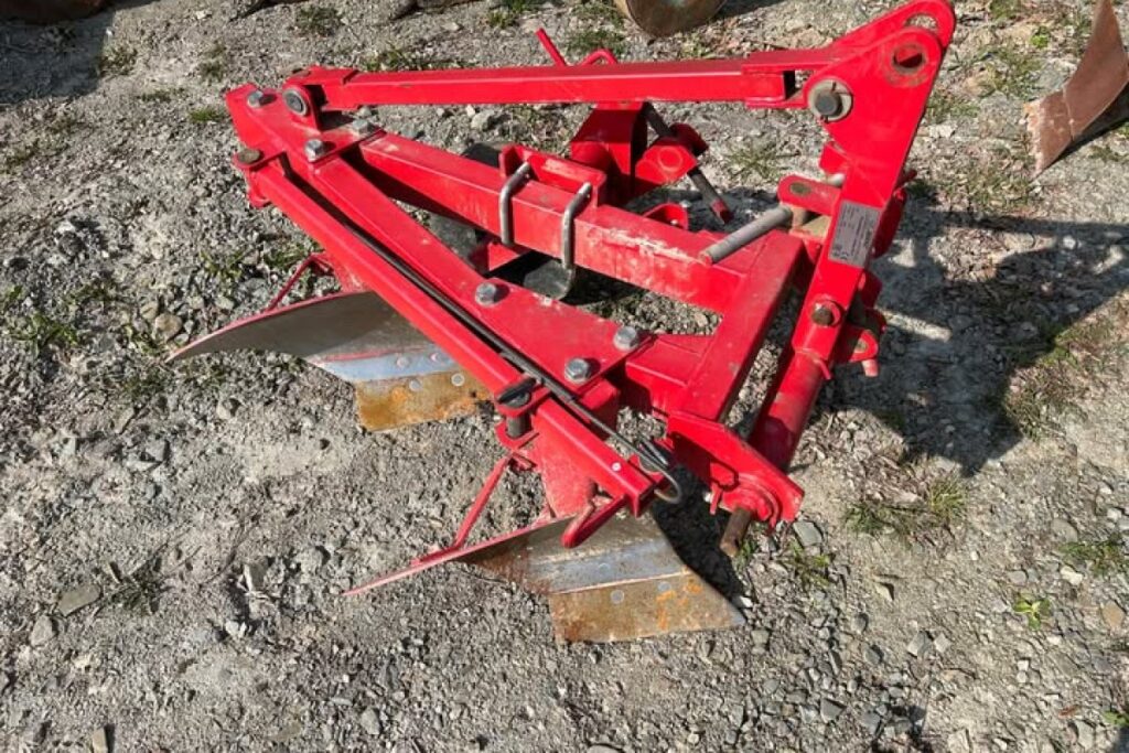 small two-furrow plough