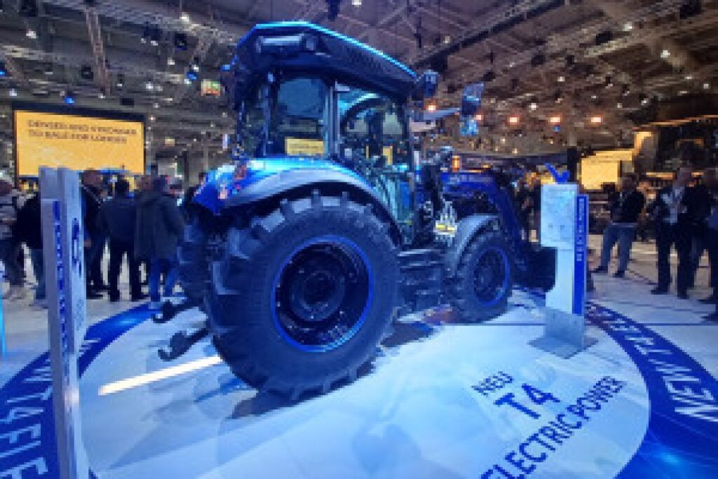 electric autonomous tractor