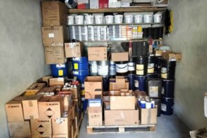 warehouse equipment tools