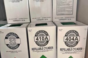 refrigerant gas bottles