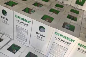 refrigerant gas bottles