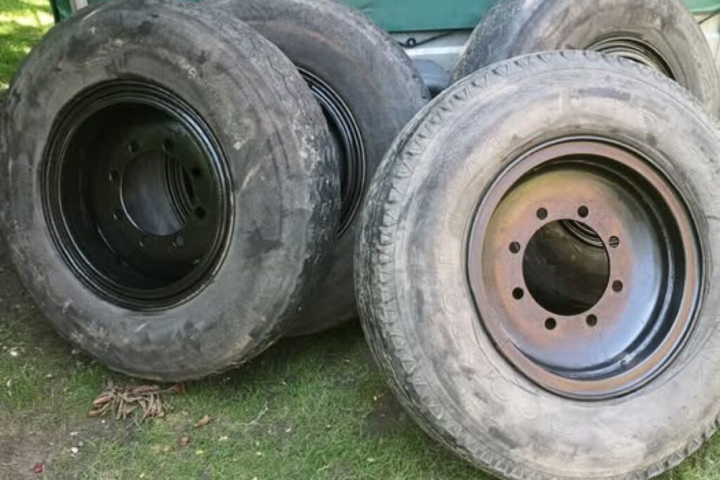 tractor trailer wheels