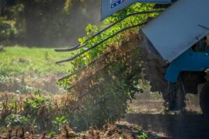agricultural tedder machine
