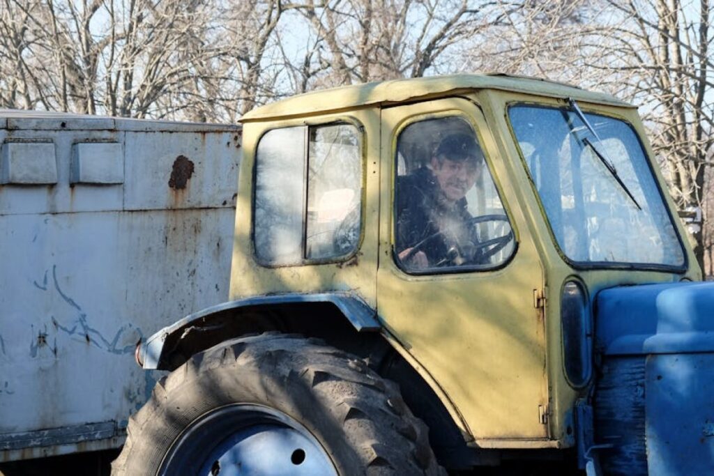 tractor cabin