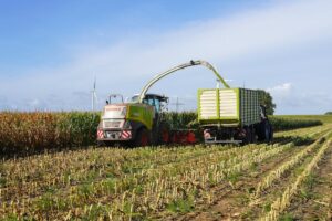 claas forage harvester