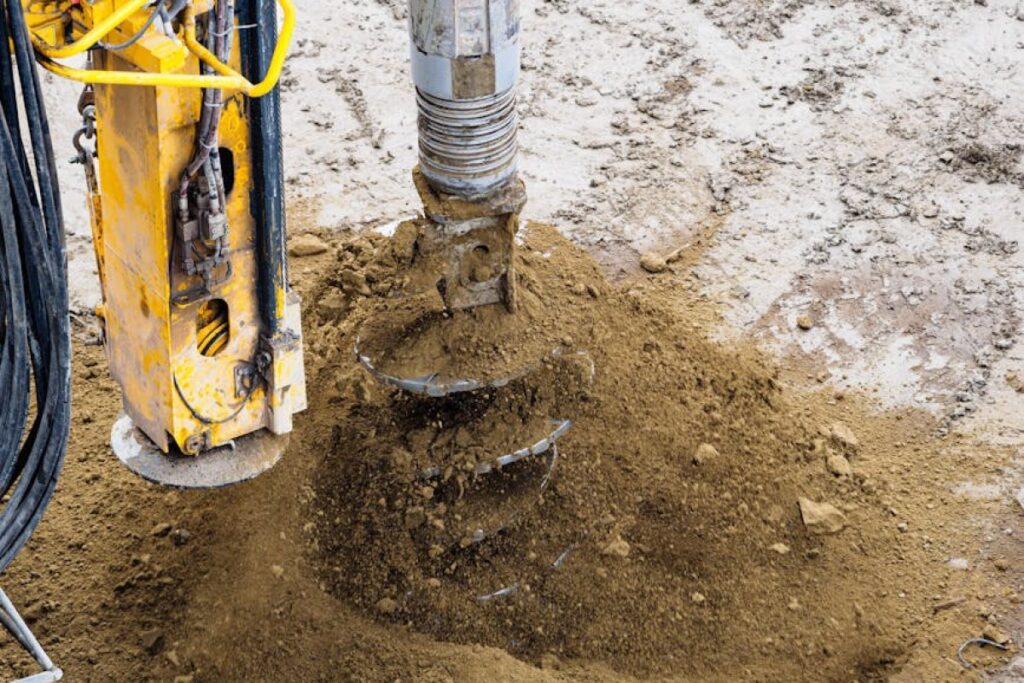 drilling machine well