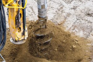 drilling machine well