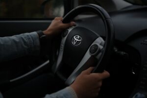 Logitech G920 steering wheel
