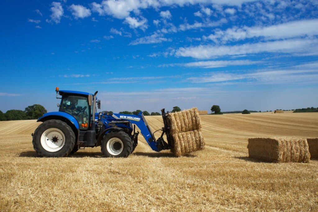 New Holland baler