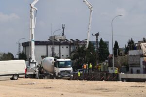 concrete pump machine