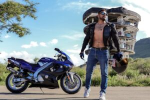 Yamaha XT600 motorcycle