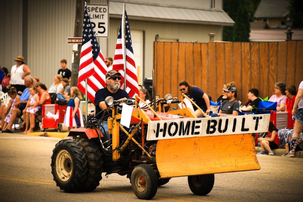 tractor celebration white house