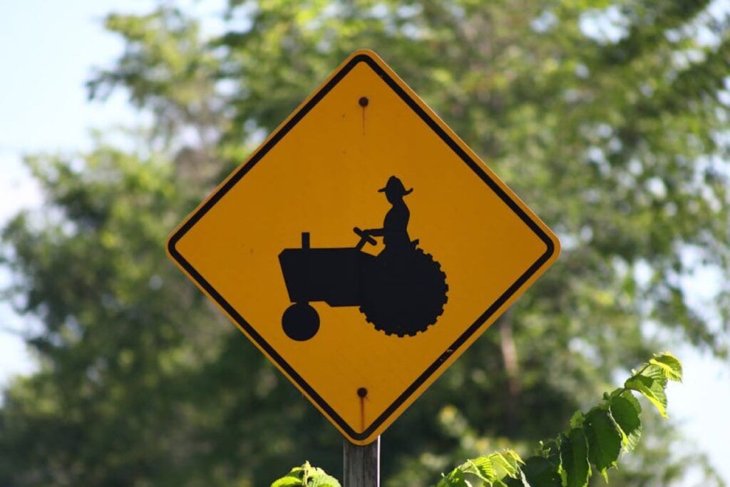 tractor warning light