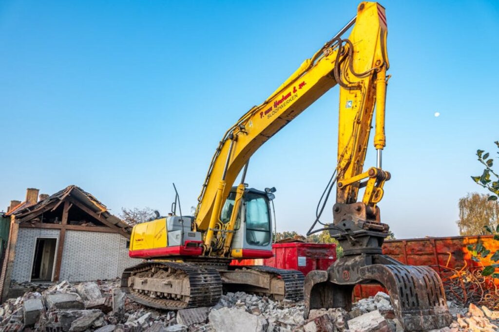 hydraulic bucket grapple