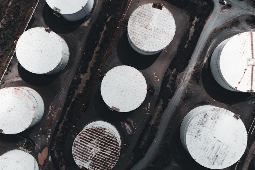 storage tanks